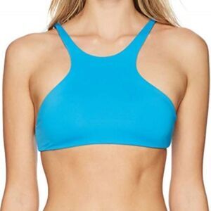 Sunsets French Blue Hollywood High Neck Top large